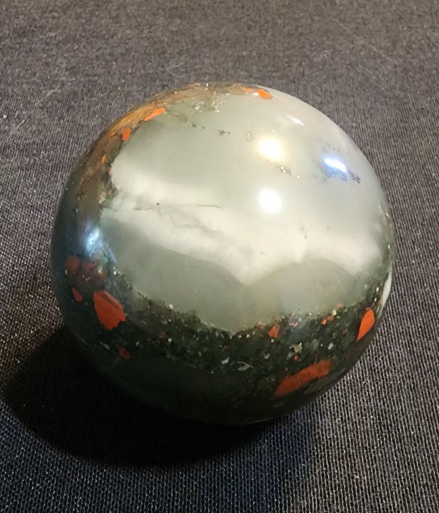 African Bloodstone Sphere