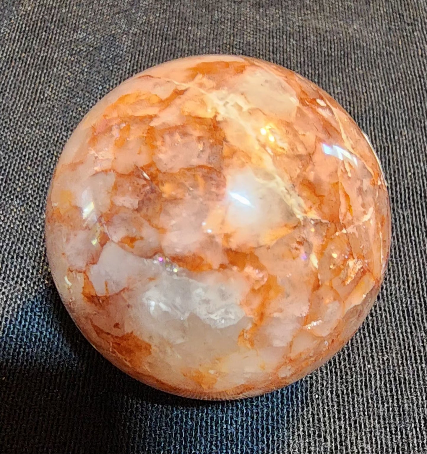 Fire Quartz Sphere