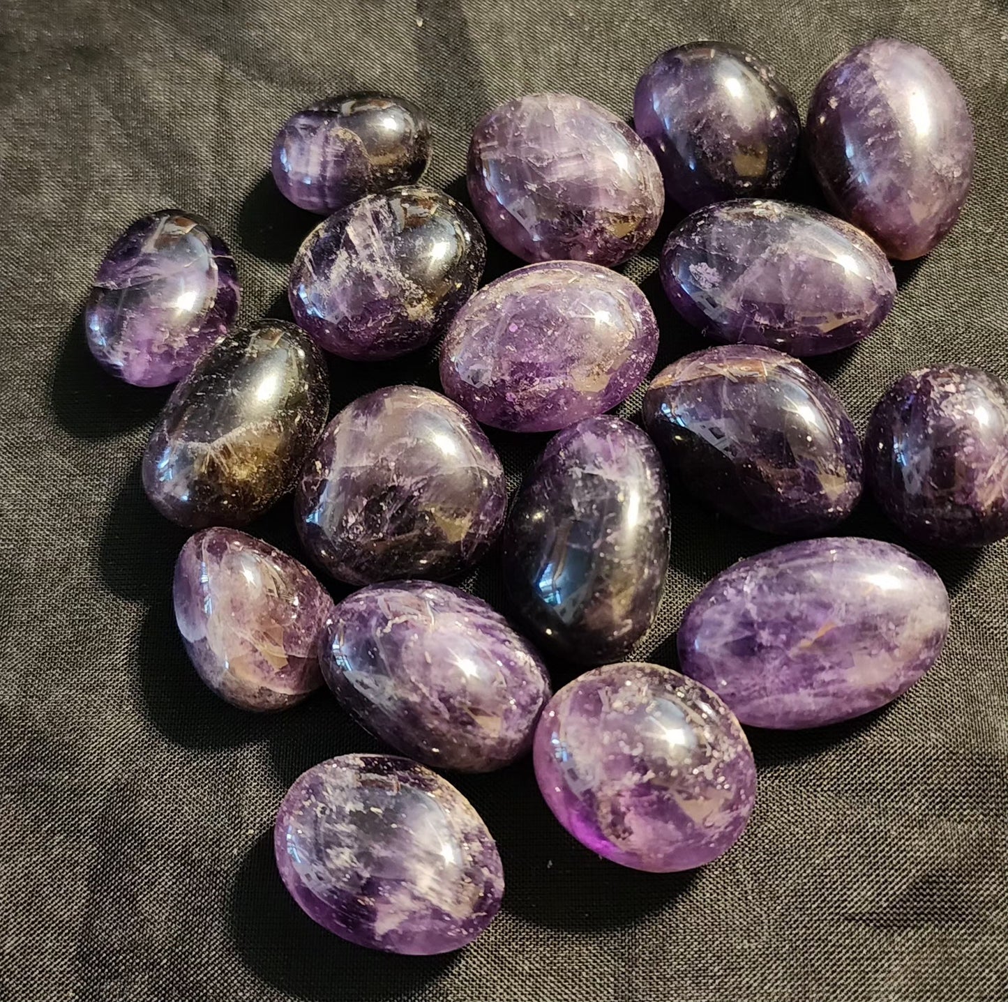 Dark Amethyst tumbles