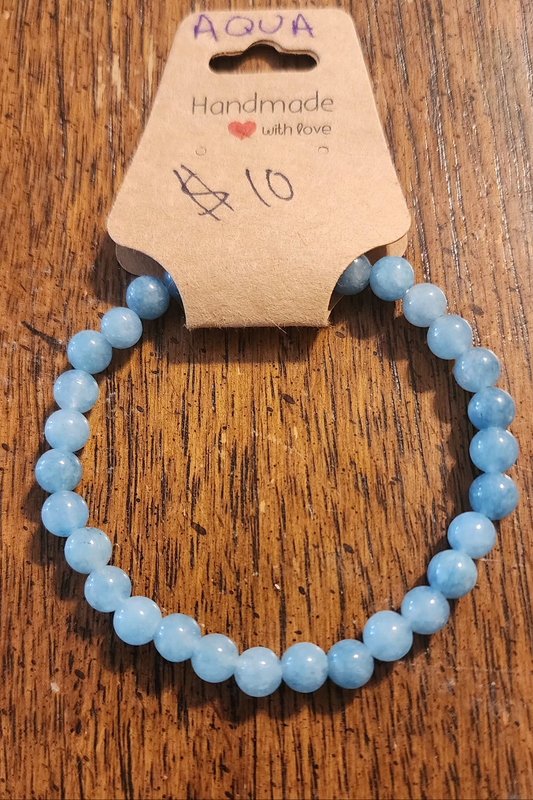 Aquamarine bracelet