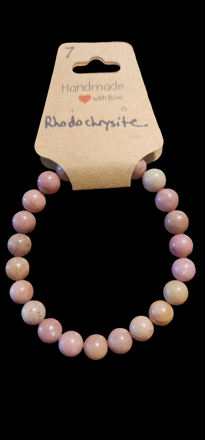 Rhodochrisite bracelets