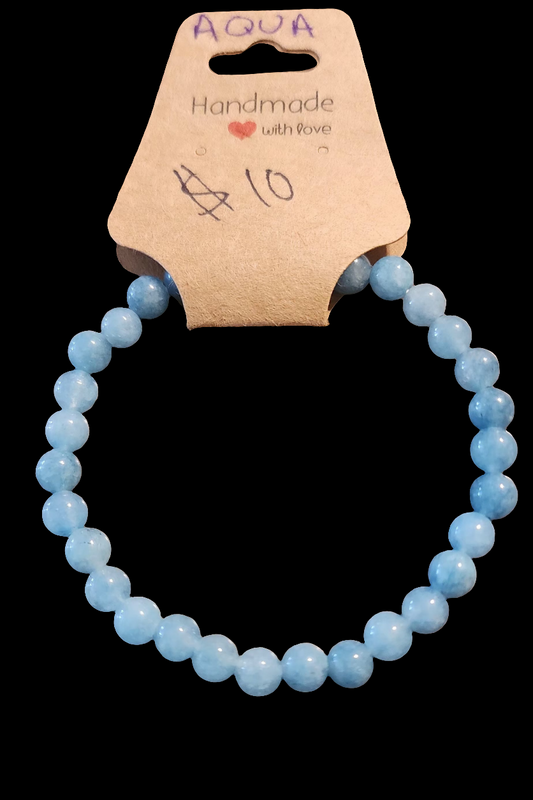 Aquamarine bracelet