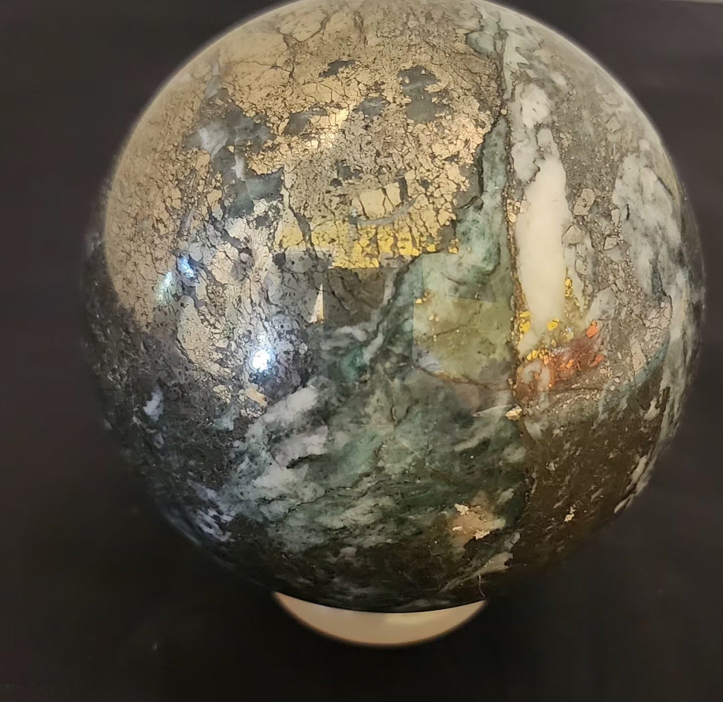 Dioptase Sphere