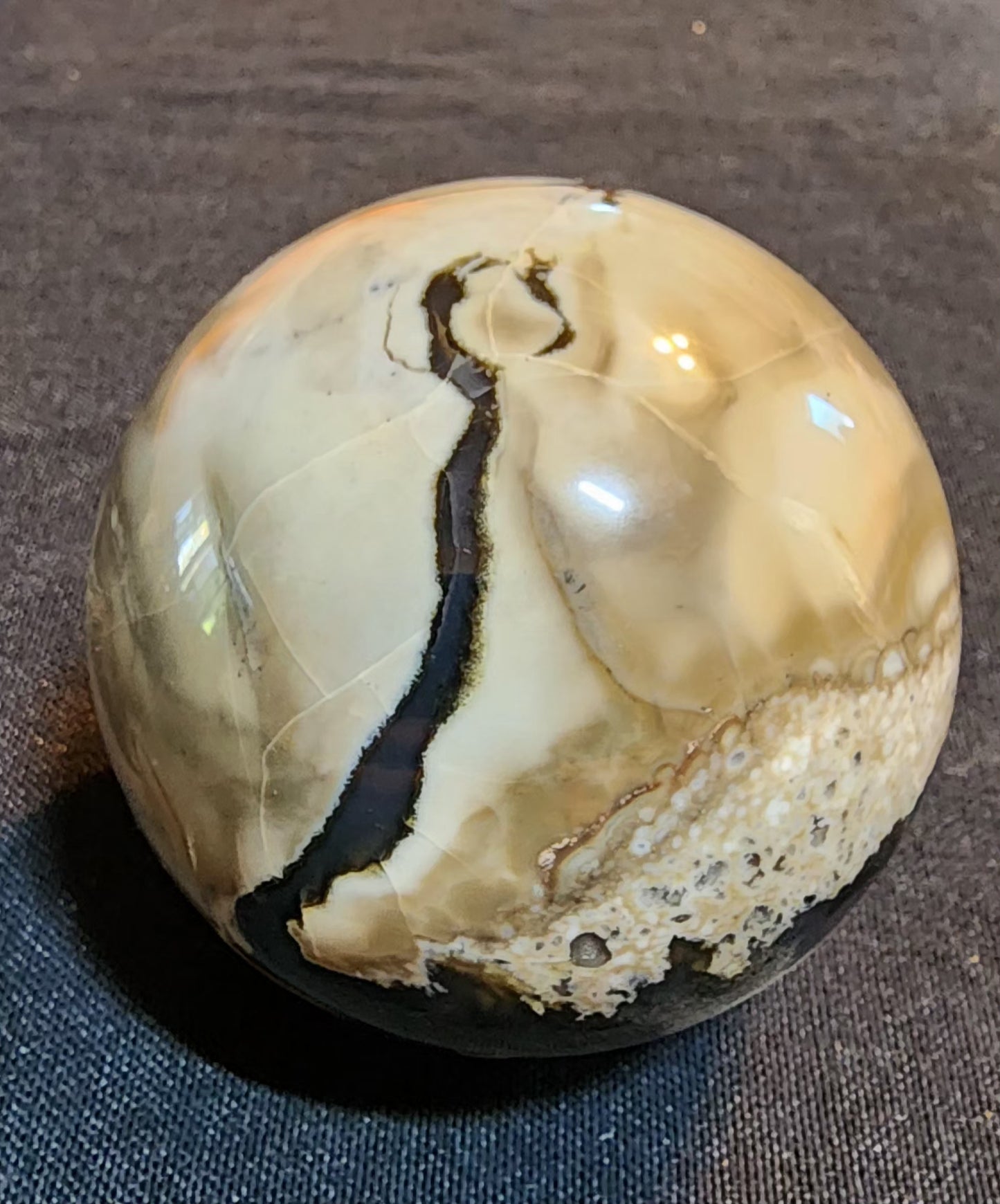 Volcanic Agate Sphere