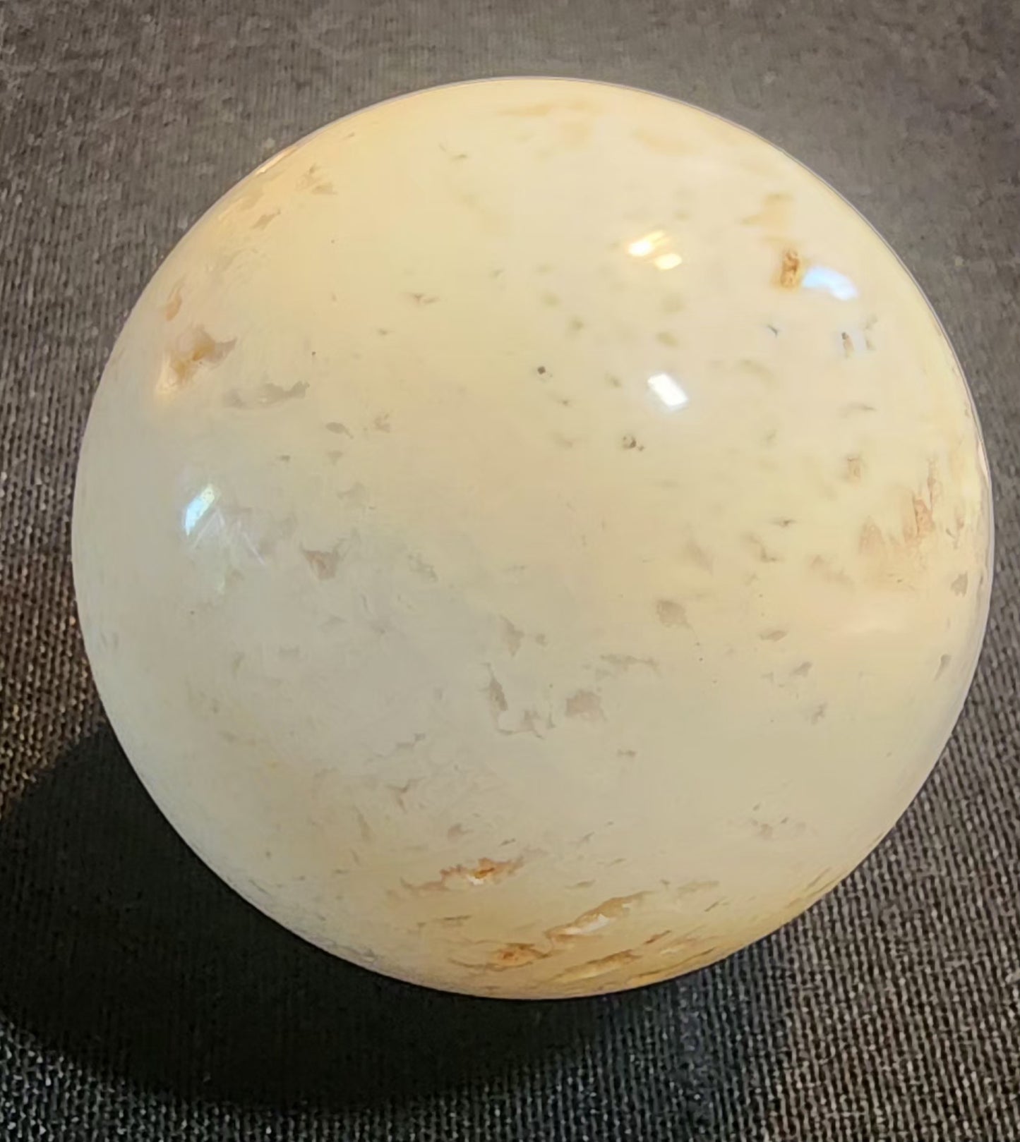 White Agate Sphere