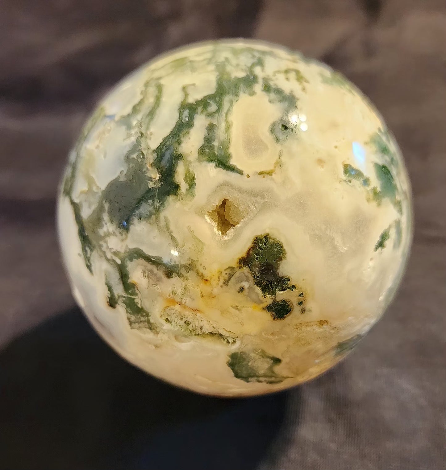 Moss Agate Spheres