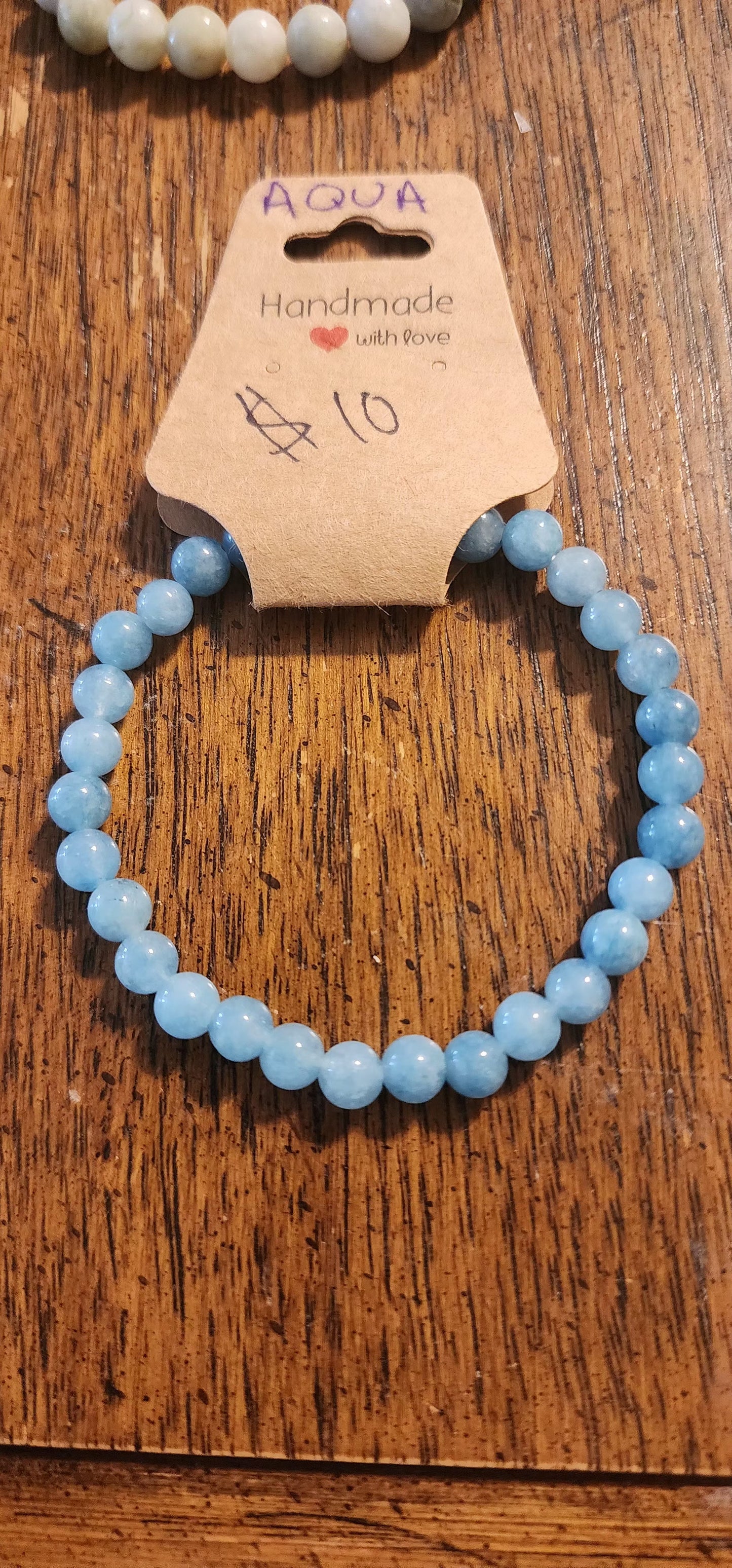 Aquamarine bracelet