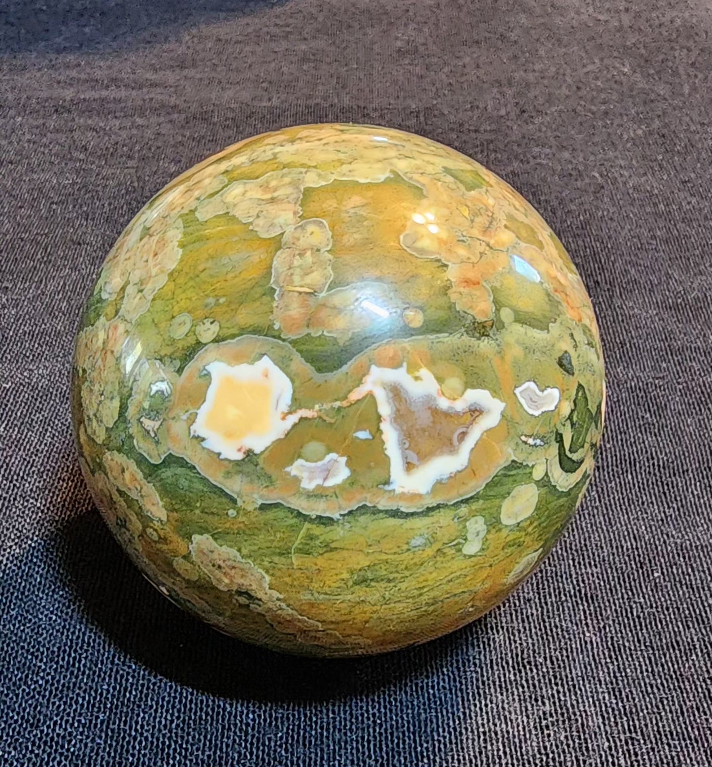 Rainforest Jasper Sphere