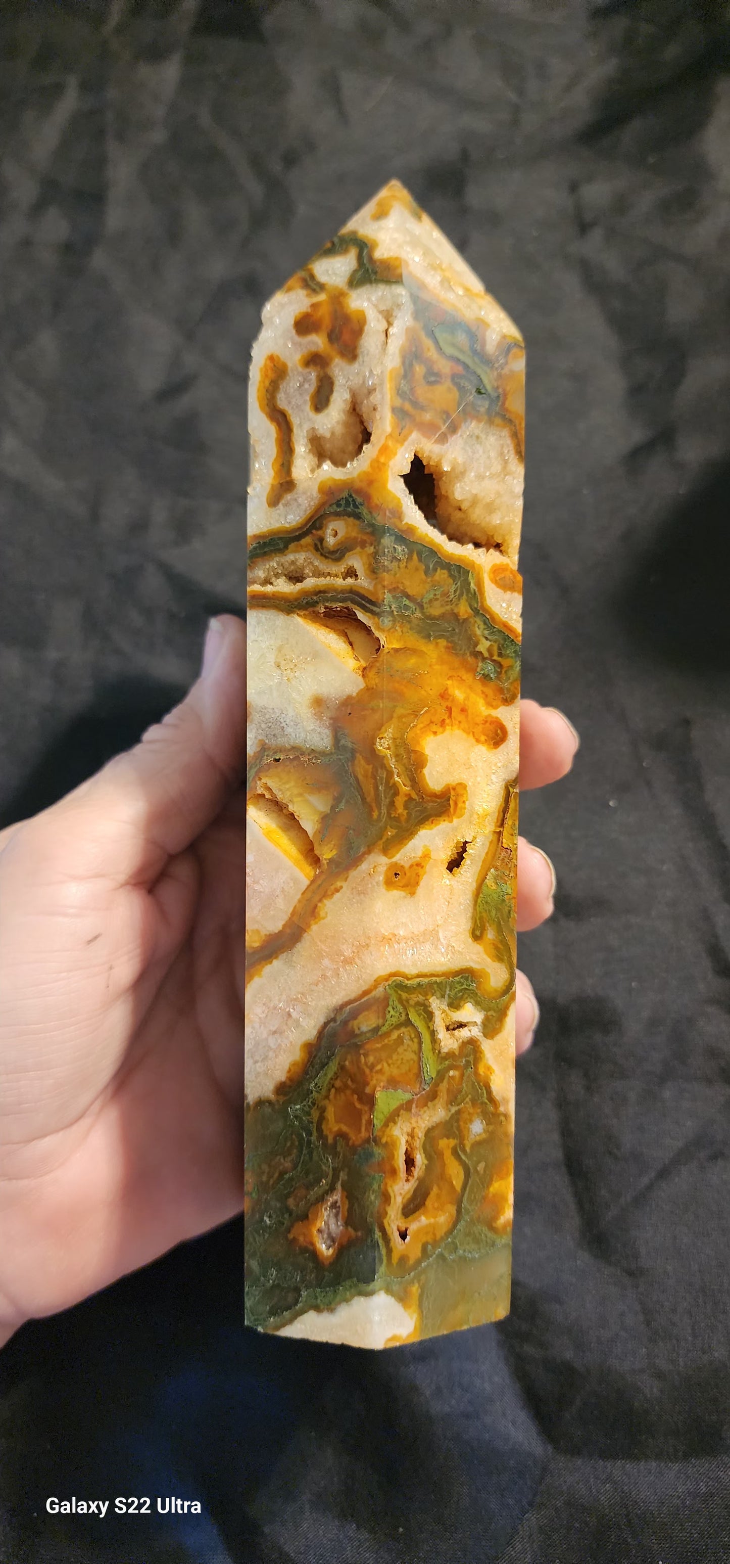 Carnelian moss agate