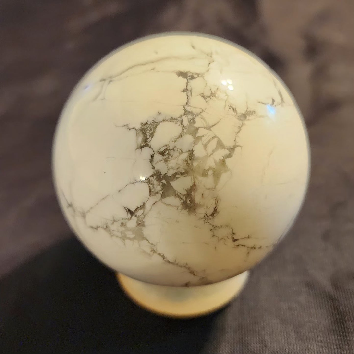 Howlite Sphere