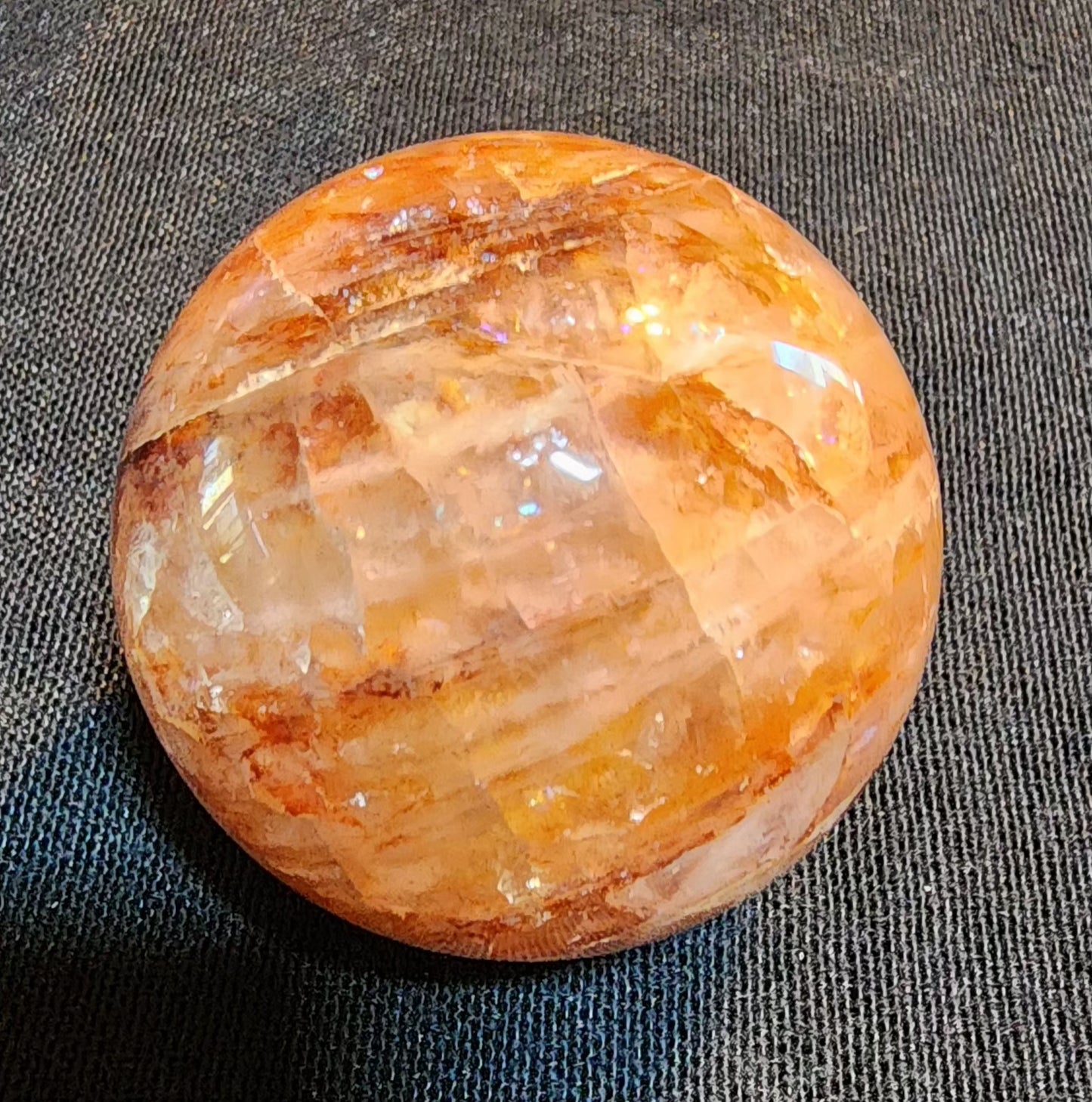 Fire Quartz Sphere