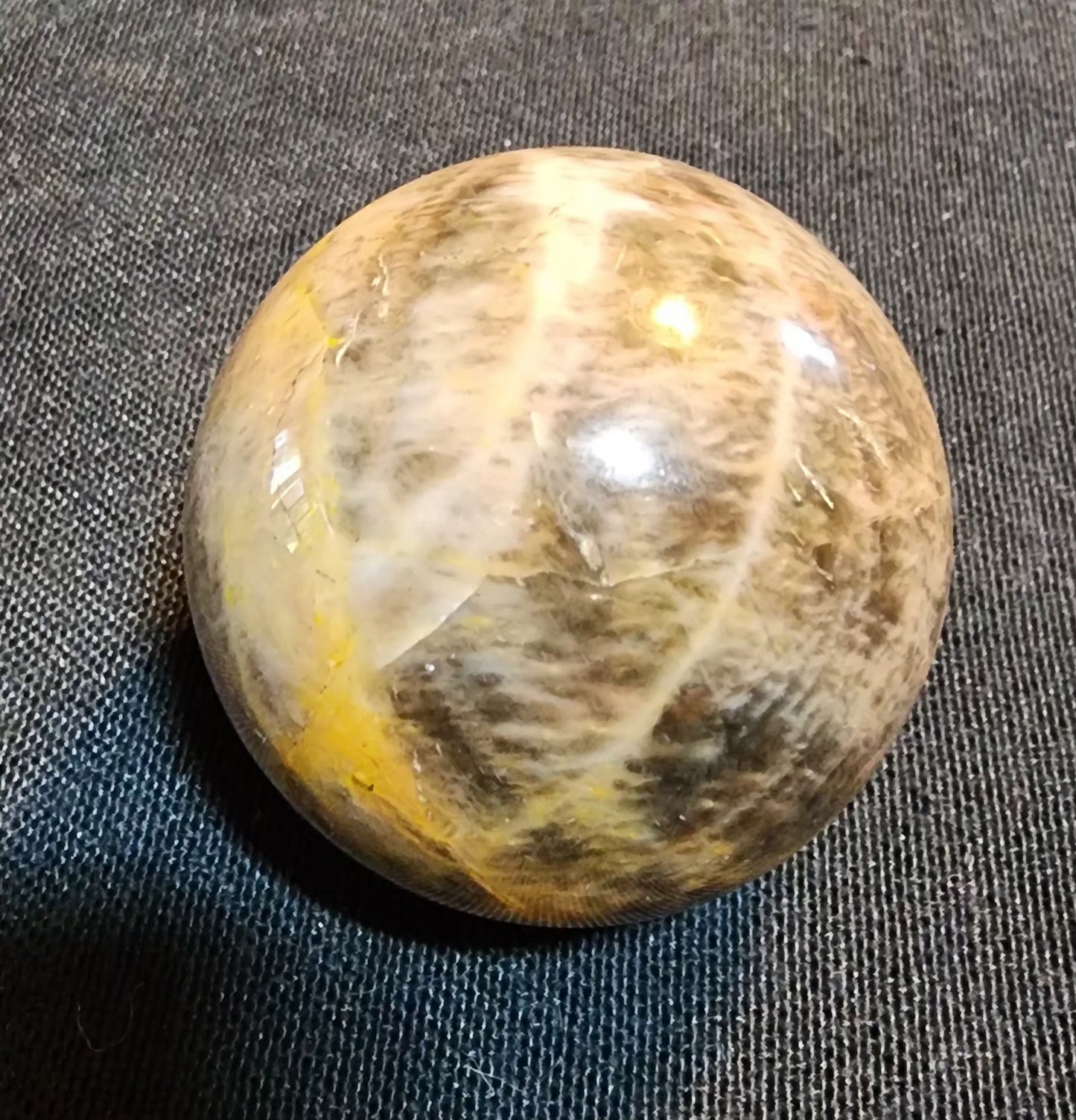 Black Moonstone Sphere