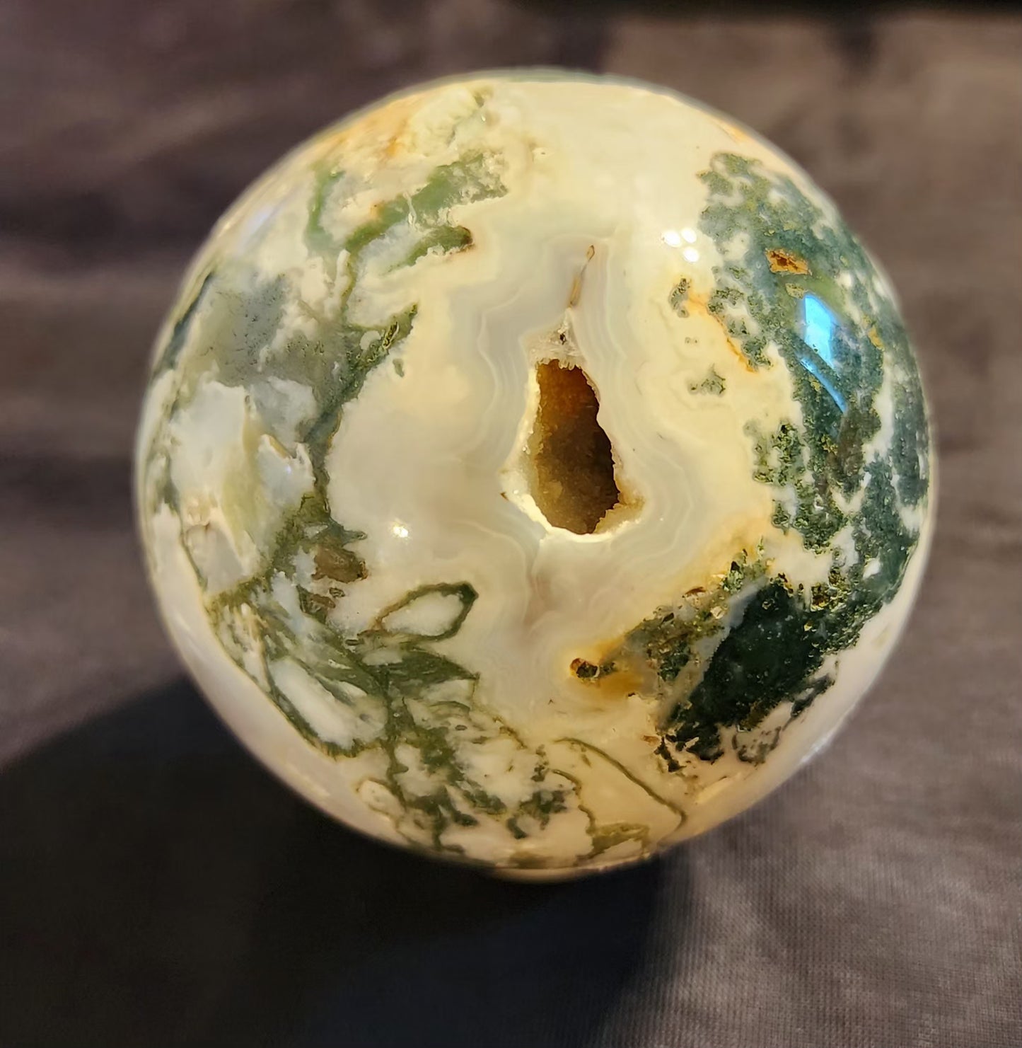 Moss Agate Spheres