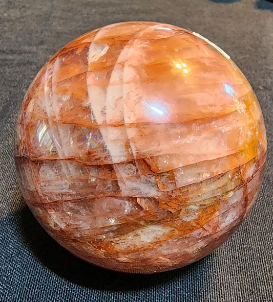 Fire Quartz Sphere