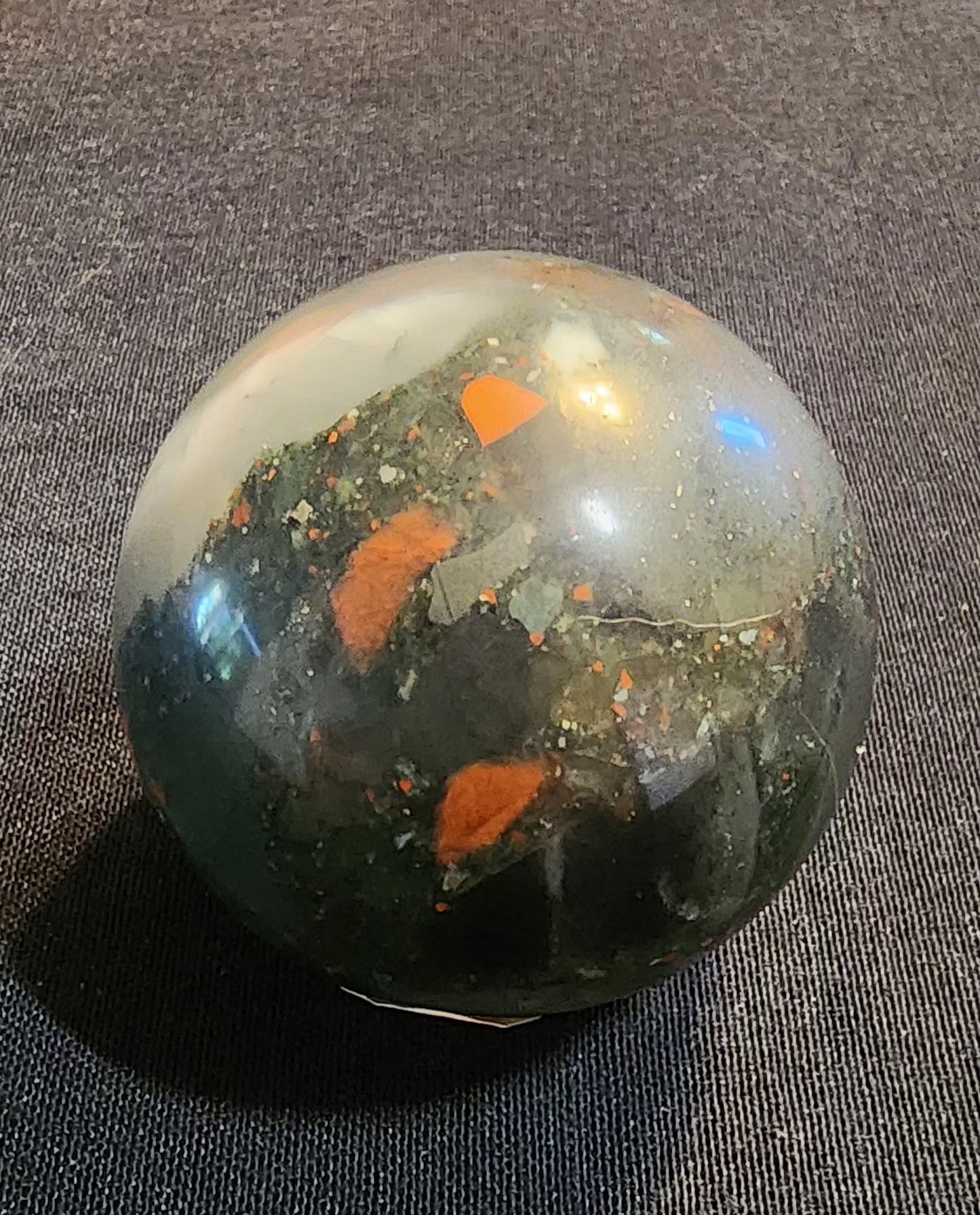 African Bloodstone Sphere