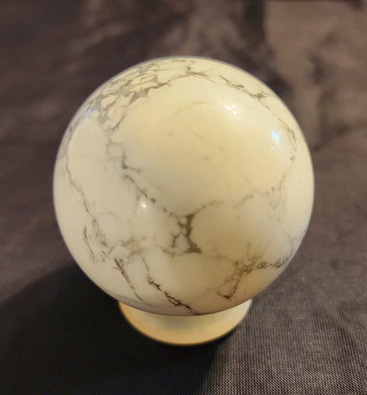 Howlite Sphere