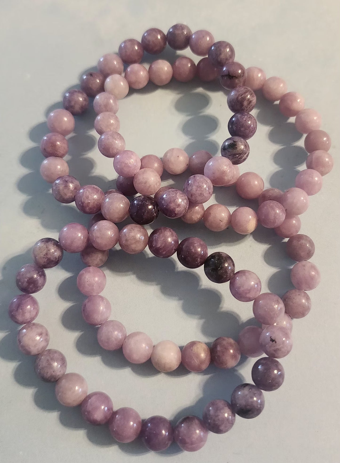 Lepidolite bracelets