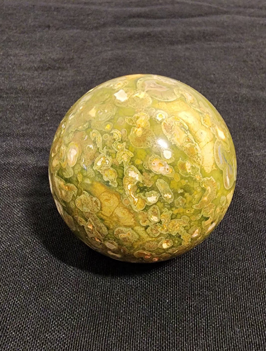 Rainforest Jasper Sphere