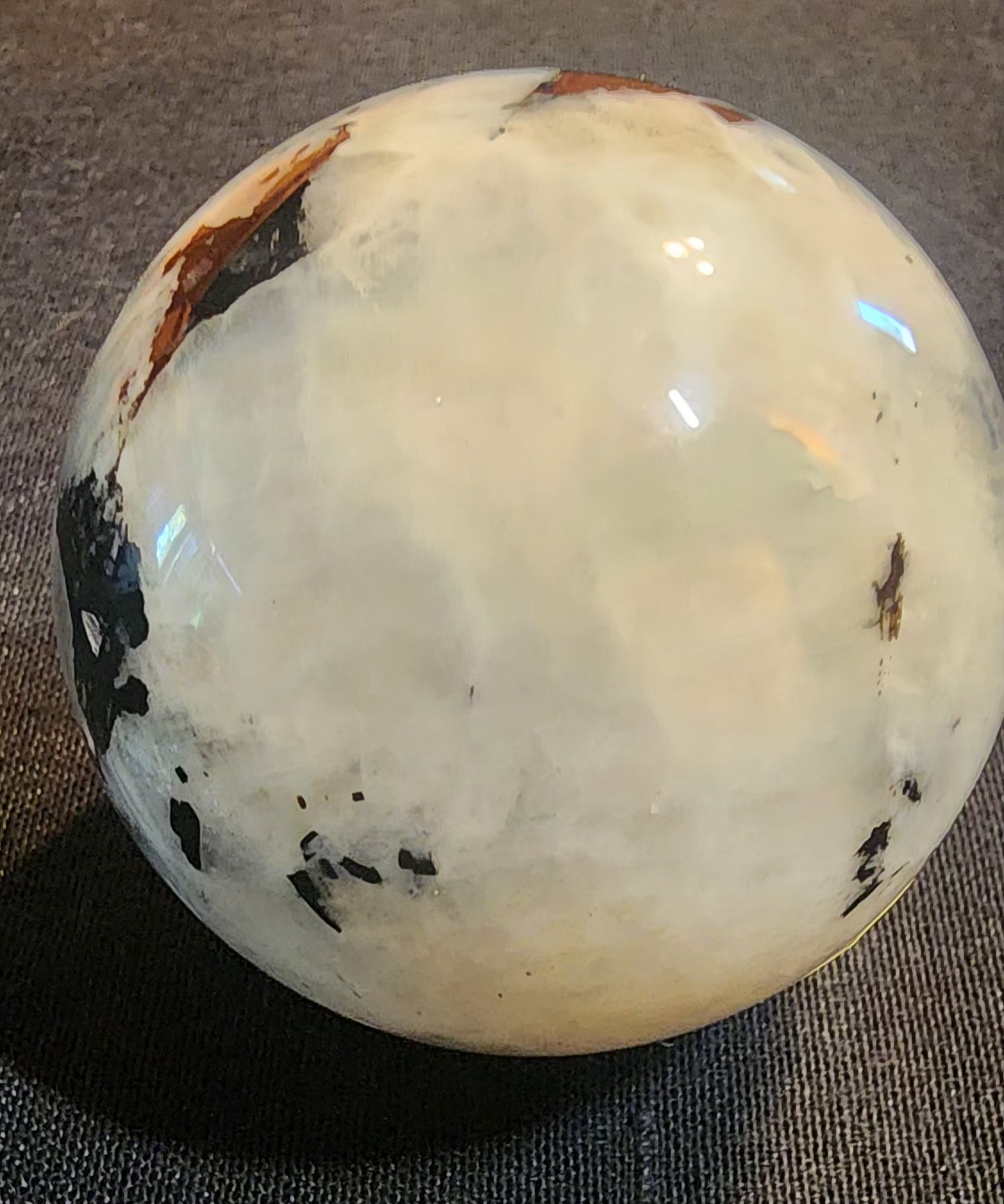 Rainbow Moonstone Sphere