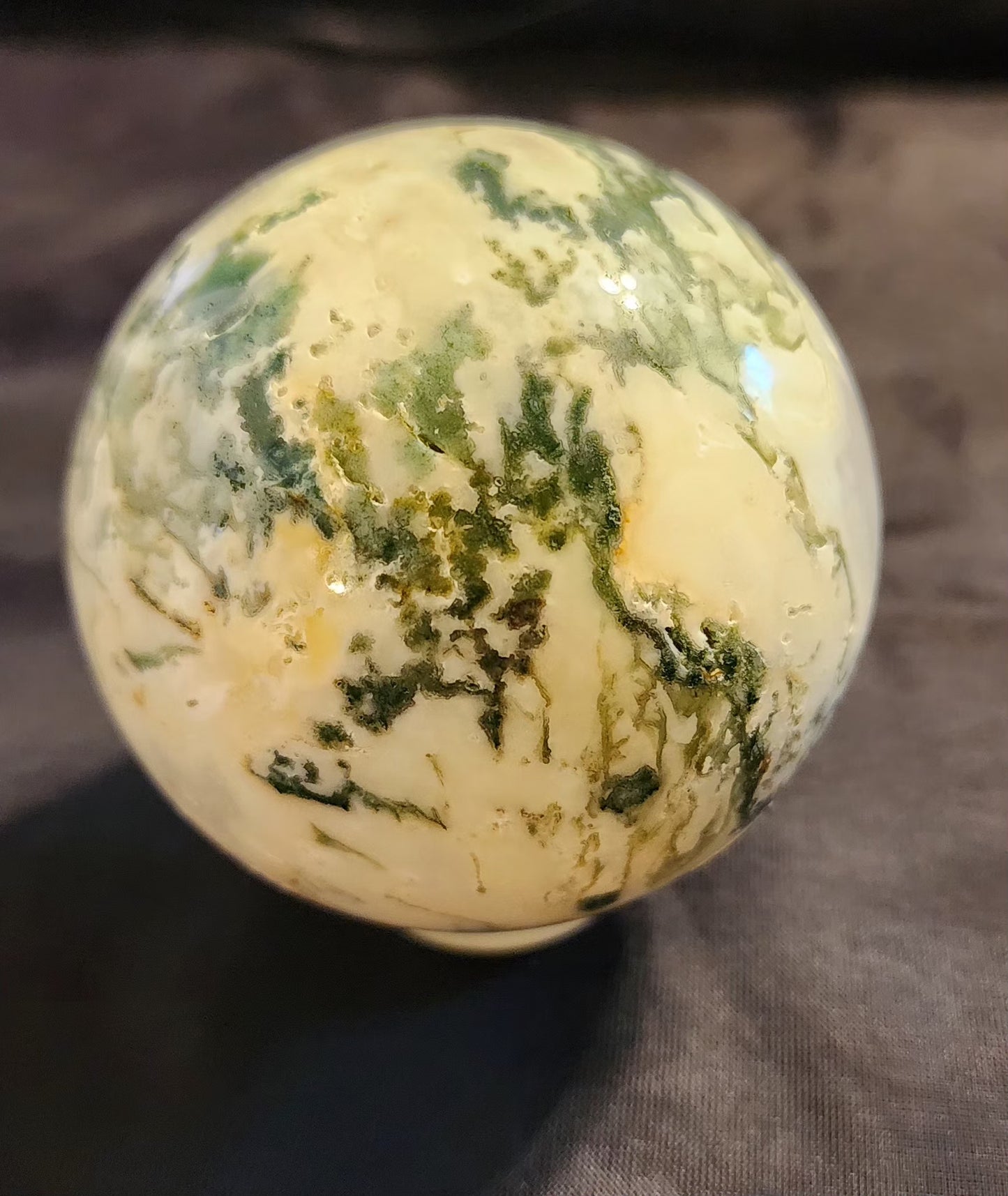 Moss Agate Spheres